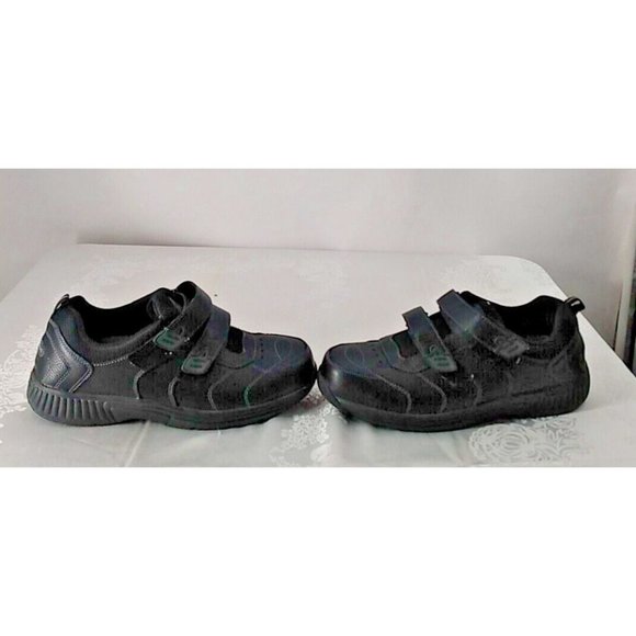 Orthofeet Black Leather Lace-Up Oxford Shoes - Men’s Size 11 main image 5